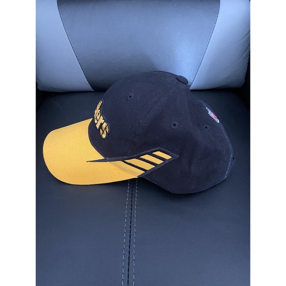 Pittsburgh Steelers Cap Hat NFL SPL28 Adjustable Back Black Gold One Size OSFM - Picture 2 of 5